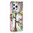 Leather Case Stands Flip Flowers Cover L03 Holder for Apple iPhone 15 Pro Max Mixed