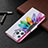 Leather Case Stands Flip Flowers Cover L03 Holder for Apple iPhone 16 Pro Max Pink