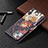 Leather Case Stands Flip Flowers Cover L07 Holder for Apple iPhone 15 Mixed