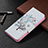 Leather Case Stands Flip Flowers Cover Z02 Holder for Apple iPhone 14 Pro Max Mixed