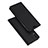 Leather Case Stands Flip Holder Cover for Huawei Honor Play 8C Black