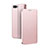 Leather Case Stands Flip Holder Cover for Oppo RX17 Neo Rose Gold