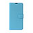 Leather Case Stands Flip Holder Cover for Wiko Wim Lite 4G Sky Blue