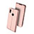 Leather Case Stands Flip Holder Cover L01 for Huawei Nova Lite 3 Rose Gold