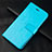 Leather Case Stands Flip Holder Cover L01 for OnePlus 5T A5010 Sky Blue