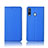 Leather Case Stands Flip Holder Cover L01 for Samsung Galaxy A8s SM-G8870 Blue