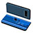 Leather Case Stands Flip Holder Cover S01 for Samsung Galaxy Note 8 Blue