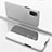 Leather Case Stands Flip Mirror Cover Holder for Samsung Galaxy A02s Silver