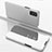 Leather Case Stands Flip Mirror Cover Holder for Samsung Galaxy A72 4G Silver