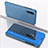 Leather Case Stands Flip Mirror Cover Holder for Samsung Galaxy M10