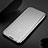 Leather Case Stands Flip Mirror Cover Holder M03 for Samsung Galaxy S20 Plus 5G Silver