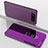 Leather Case Stands Flip Mirror Cover Holder ZL1 for Samsung Galaxy A80