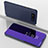 Leather Case Stands Flip Mirror Cover Holder ZL1 for Samsung Galaxy A80