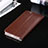 Leather Case Stands Flip Wallet for Apple iPhone 6 Brown