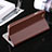 Leather Case Stands Flip Wallet for Apple iPhone 6 Brown