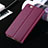 Leather Case Stands Flip Wallet for Apple iPhone 6S Plus Purple