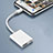 Lightning to USB OTG Cable Adapter H01 for Apple iPhone 13 Mini White