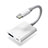 Lightning to USB OTG Cable Adapter H01 for Apple iPhone Xs Max White