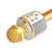 Luxury 3.5mm Mini Handheld Microphone Singing Recording M06 Gold