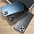 Luxury Aluminum Metal Back Cover and Silicone Frame Case AT1 for Apple iPhone 13