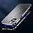 Luxury Aluminum Metal Back Cover and Silicone Frame Case AT1 for Apple iPhone 13 Pro Max