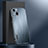 Luxury Aluminum Metal Back Cover and Silicone Frame Case AT1 for Apple iPhone 15