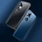 Luxury Aluminum Metal Back Cover and Silicone Frame Case for Huawei Honor 90 5G