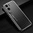 Luxury Aluminum Metal Back Cover and Silicone Frame Case for Huawei Honor 90 Lite 5G