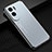 Luxury Aluminum Metal Back Cover and Silicone Frame Case for Huawei Honor 90 Lite 5G