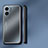 Luxury Aluminum Metal Back Cover and Silicone Frame Case for Huawei Honor 90 Lite 5G