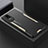 Luxury Aluminum Metal Back Cover and Silicone Frame Case for Xiaomi Civi 1S 5G Gold