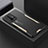 Luxury Aluminum Metal Back Cover and Silicone Frame Case for Xiaomi Mi 11T 5G Gold