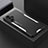 Luxury Aluminum Metal Back Cover and Silicone Frame Case for Xiaomi Poco F3 GT 5G Silver