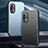 Luxury Aluminum Metal Back Cover and Silicone Frame Case J01 for Oppo A1 Pro 5G