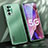 Luxury Aluminum Metal Back Cover and Silicone Frame Case J01 for Oppo A93 5G