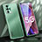 Luxury Aluminum Metal Back Cover and Silicone Frame Case J01 for Oppo A93s 5G