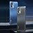 Luxury Aluminum Metal Back Cover and Silicone Frame Case J01 for Oppo Reno6 5G