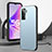 Luxury Aluminum Metal Back Cover and Silicone Frame Case J01 for Realme Q5i 5G