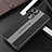 Luxury Aluminum Metal Back Cover and Silicone Frame Case J02 for Oppo Reno6 5G Black