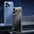 Luxury Aluminum Metal Back Cover and Silicone Frame Case JL1 for Apple iPhone 14