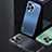 Luxury Aluminum Metal Back Cover and Silicone Frame Case JL1 for Apple iPhone 14 Pro