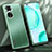 Luxury Aluminum Metal Back Cover and Silicone Frame Case JL1 for Huawei Honor 50 Pro 5G