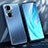 Luxury Aluminum Metal Back Cover and Silicone Frame Case JL1 for Huawei Honor 60 5G