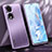 Luxury Aluminum Metal Back Cover and Silicone Frame Case JL1 for Huawei Honor 80 Pro 5G