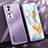 Luxury Aluminum Metal Back Cover and Silicone Frame Case JL1 for Huawei Honor 90 Pro 5G