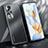 Luxury Aluminum Metal Back Cover and Silicone Frame Case JL1 for Huawei Honor 90 Pro 5G