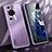 Luxury Aluminum Metal Back Cover and Silicone Frame Case JL1 for Huawei P60 Pro