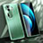 Luxury Aluminum Metal Back Cover and Silicone Frame Case JL1 for Oppo Reno11 Pro 5G