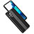 Luxury Aluminum Metal Back Cover and Silicone Frame Case JL1 for Samsung Galaxy S20 Lite 5G Black