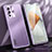 Luxury Aluminum Metal Back Cover and Silicone Frame Case JL1 for Vivo V23 Pro 5G